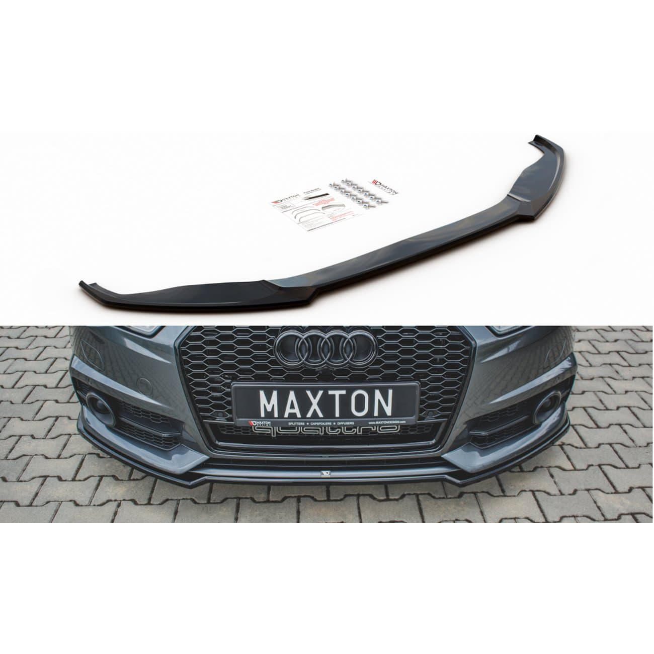 AUDI S6 FACELIFT - MAXTON DESIGN FRONTSPOILER FRONTLIPPE (DTC)