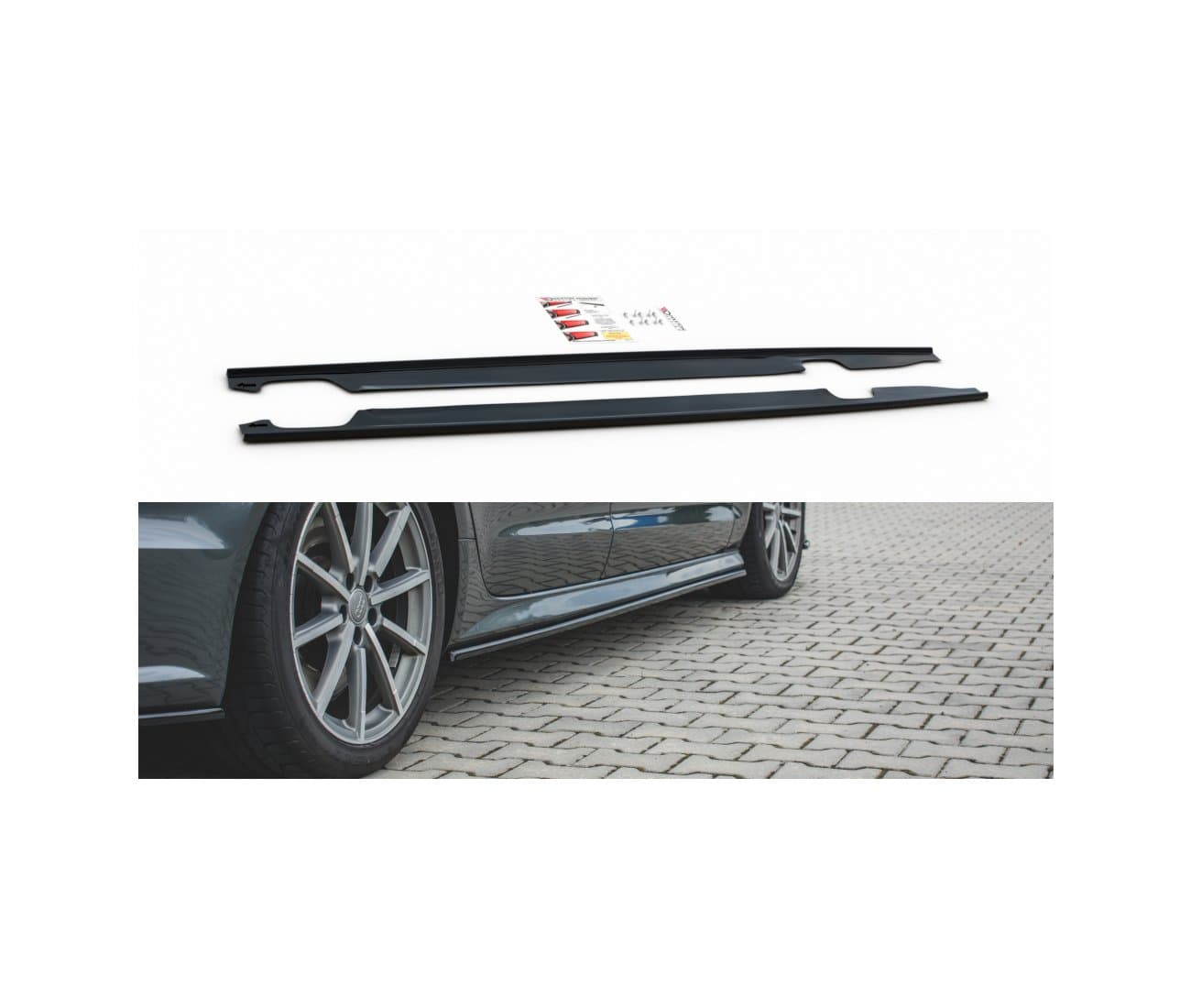 AUDI S6 FACELIFT - MAXTON DESIGN SEITENSCHWELLER ANSATZ
