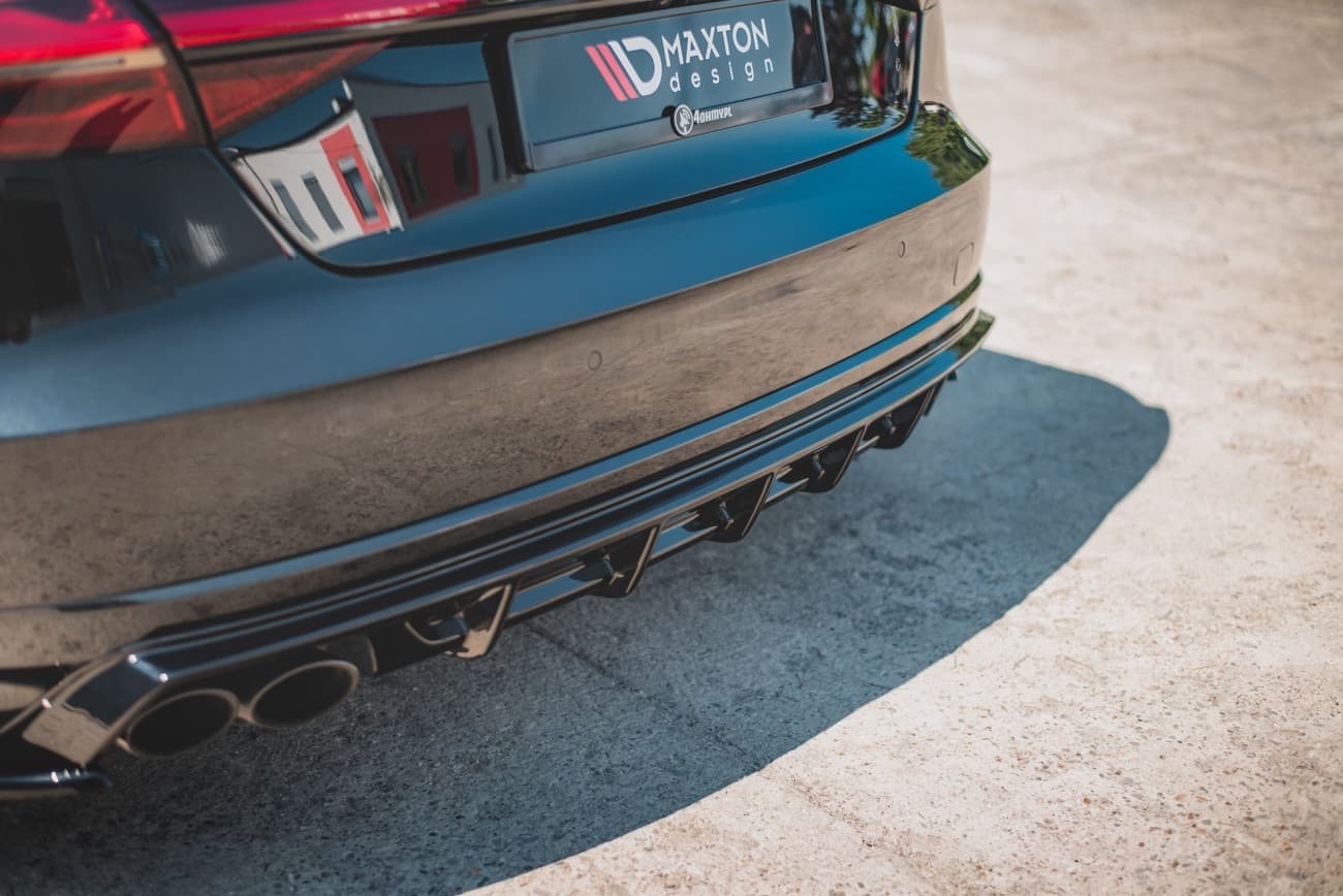 AUDI S8 FACELIFT - MAXTON DESIGN HECK DIFFUSOR ANSATZ – Bild 3