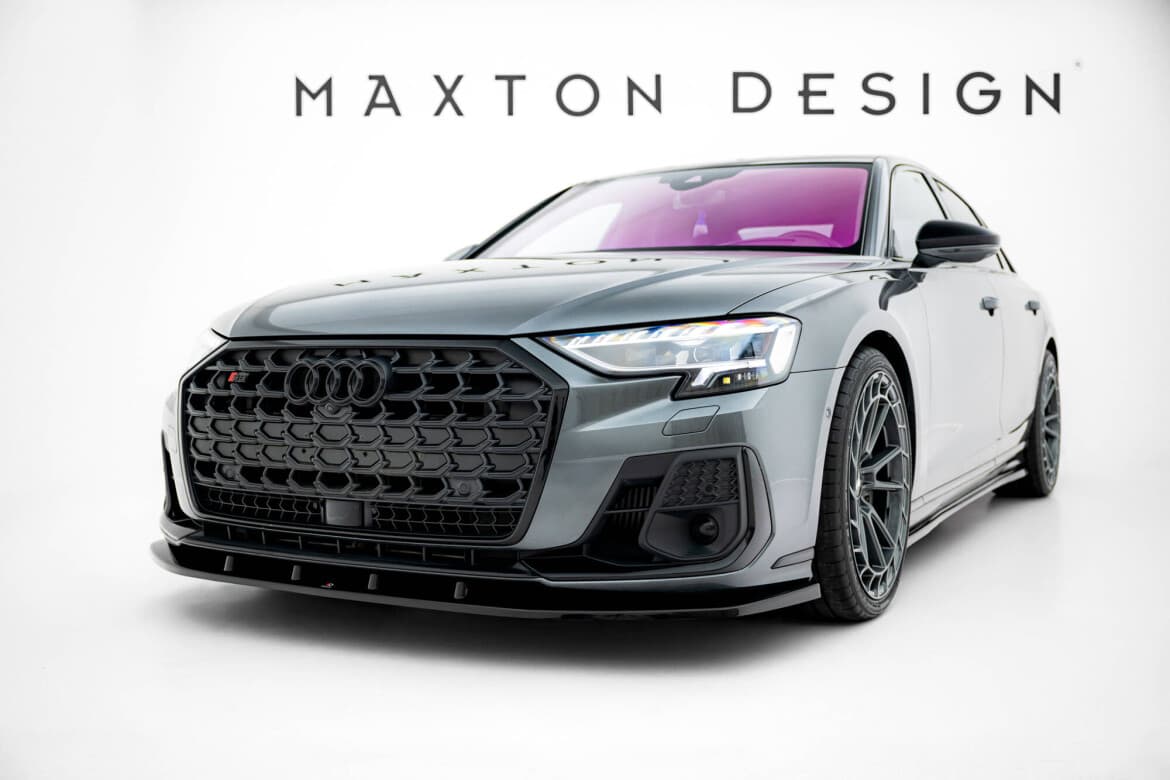 AUDI S8 2021+ - MAXTON DESIGN FRONTSPOILER LIPPE V.1 – Bild 2