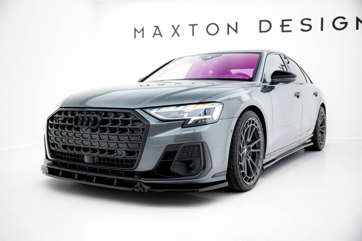 AUDI S8 2021+ - MAXTON DESIGN FRONTSPOILER LIPPE V.2 – Bild 2