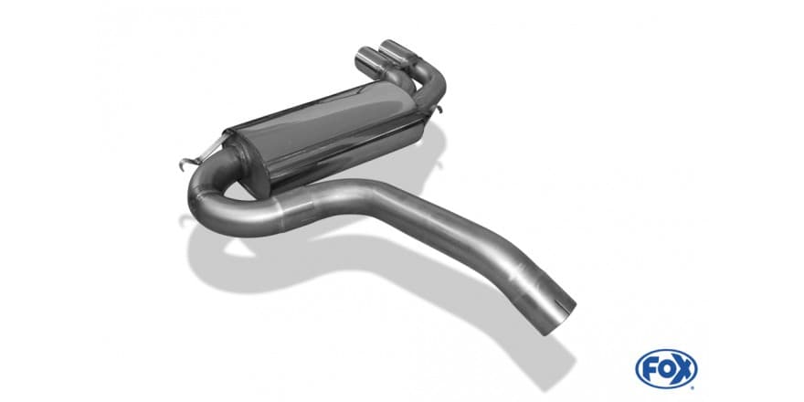 AUDI URQUATTRO - FOX SPORTAUSPUFF Ø 76MM – Bild 3