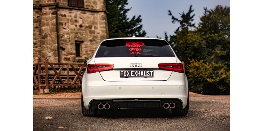 AUDI A3 SPORTBACK QUATTRO - FOX DUPLEX SPORTAUSPUFF