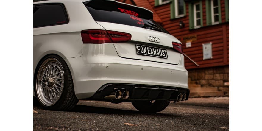 AUDI A3 SPORTBACK QUATTRO - FOX DUPLEX SPORTAUSPUFF – Bild 2