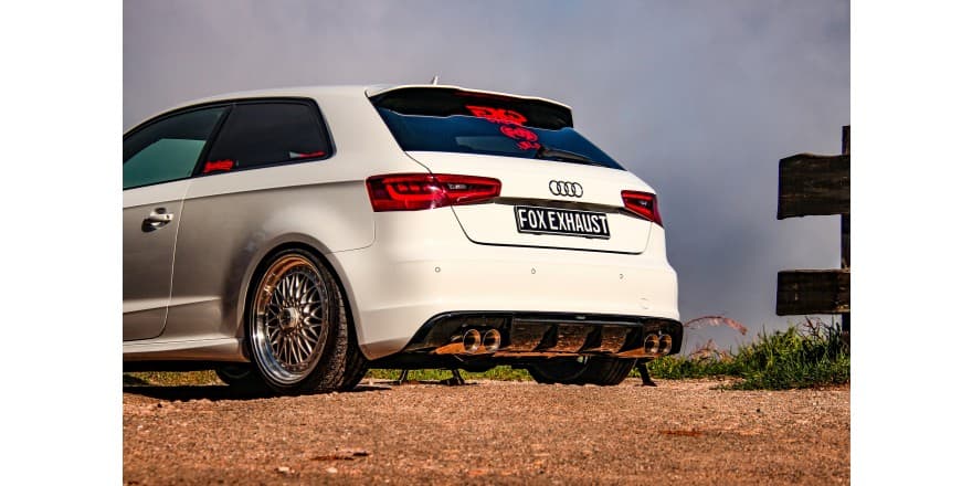 AUDI A3 SPORTBACK QUATTRO - FOX DUPLEX SPORTAUSPUFF – Bild 3