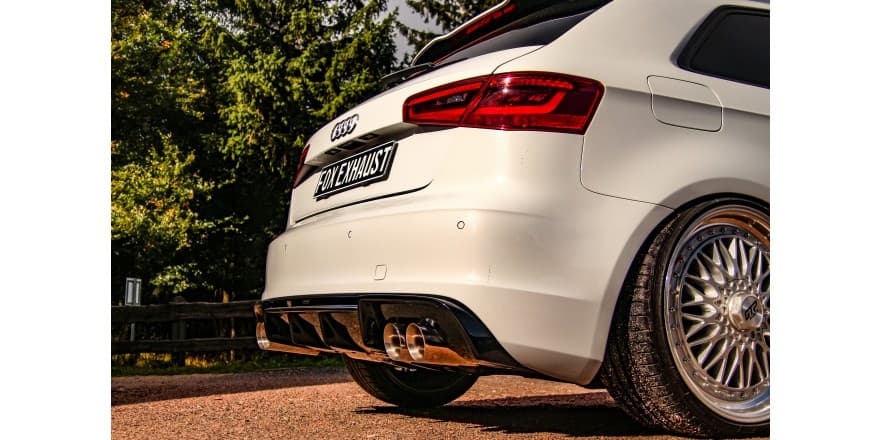 AUDI A3 SPORTBACK QUATTRO - FOX DUPLEX SPORTAUSPUFF – Bild 4