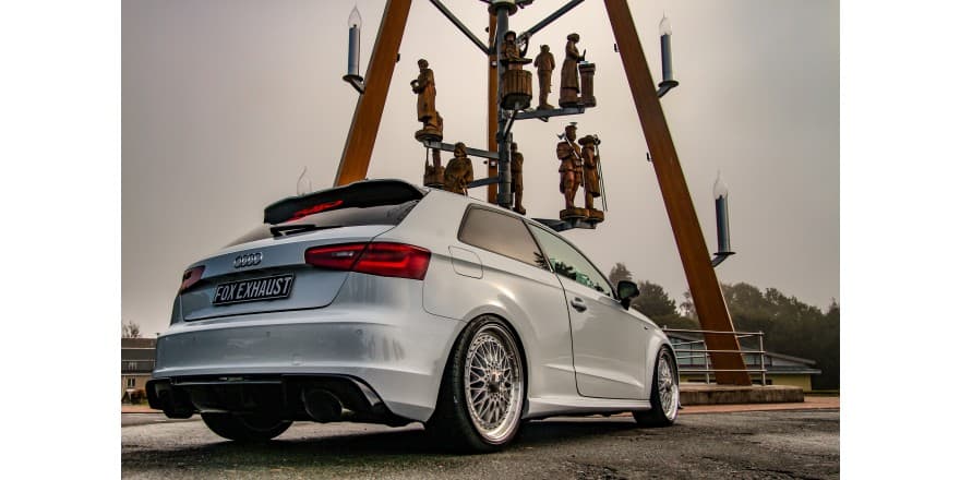 AUDI A3 SPORTBACK QUATTRO - FOX DUPLEX SPORTAUSPUFF – Bild 3
