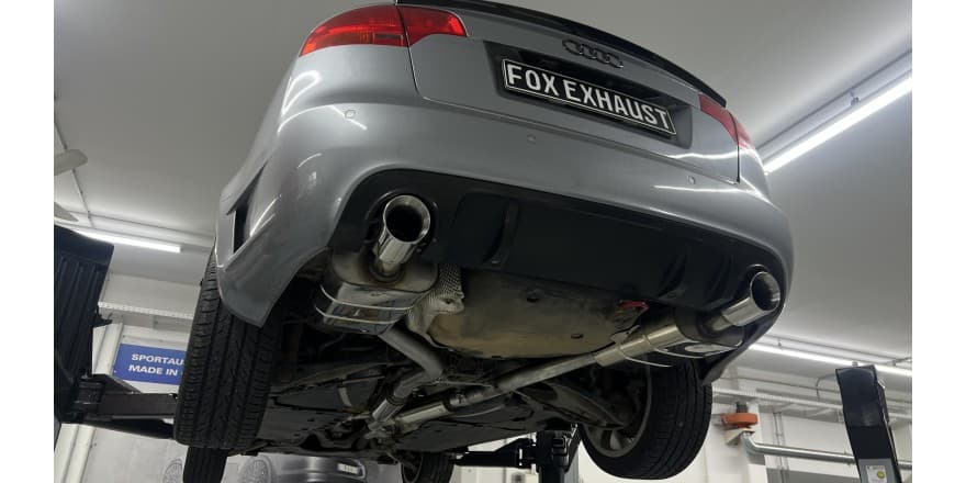 AUDI A4 QUATTRO - FOX DUPLEX SPORTAUSPUFF – Bild 3