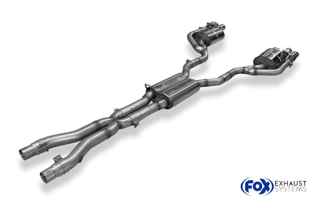 AUDI RS4 - FOX Ø 70MM DUPLEX SPORTAUSPUFF ANLAGE – Bild 4