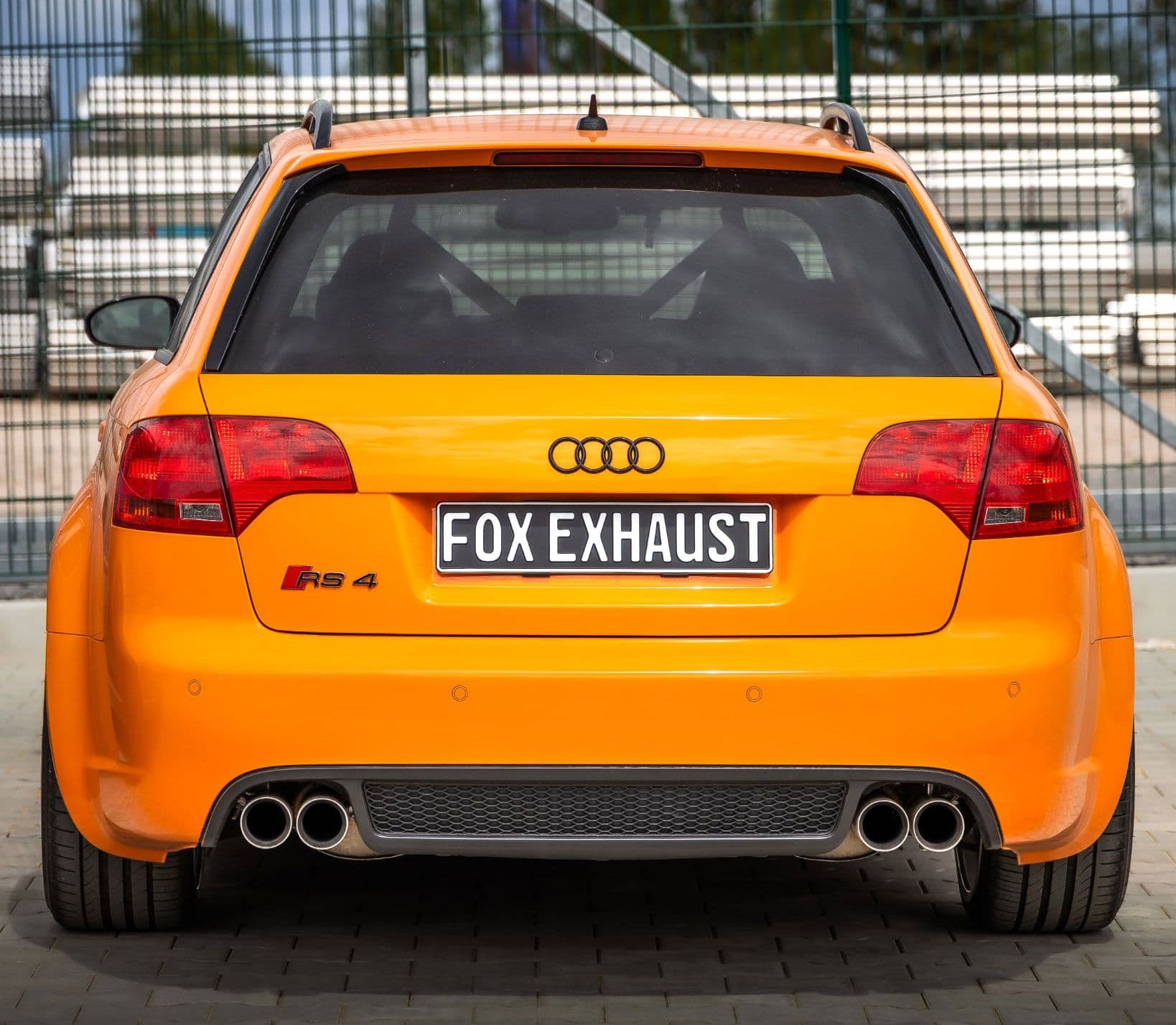 AUDI RS4 - FOX Ø 70MM DUPLEX SPORTAUSPUFF ANLAGE – Bild 5