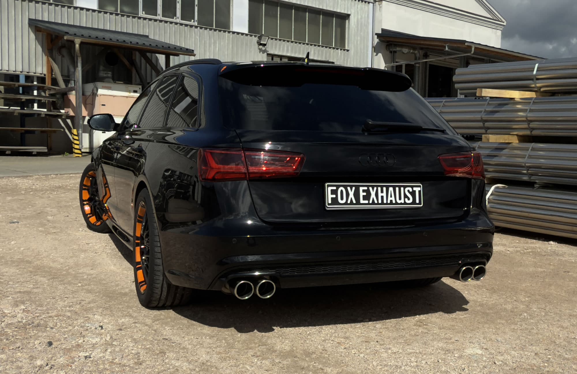 AUDI A6 - FOX DUPLEX SPORTAUSPUFF OO-OO – Bild 2