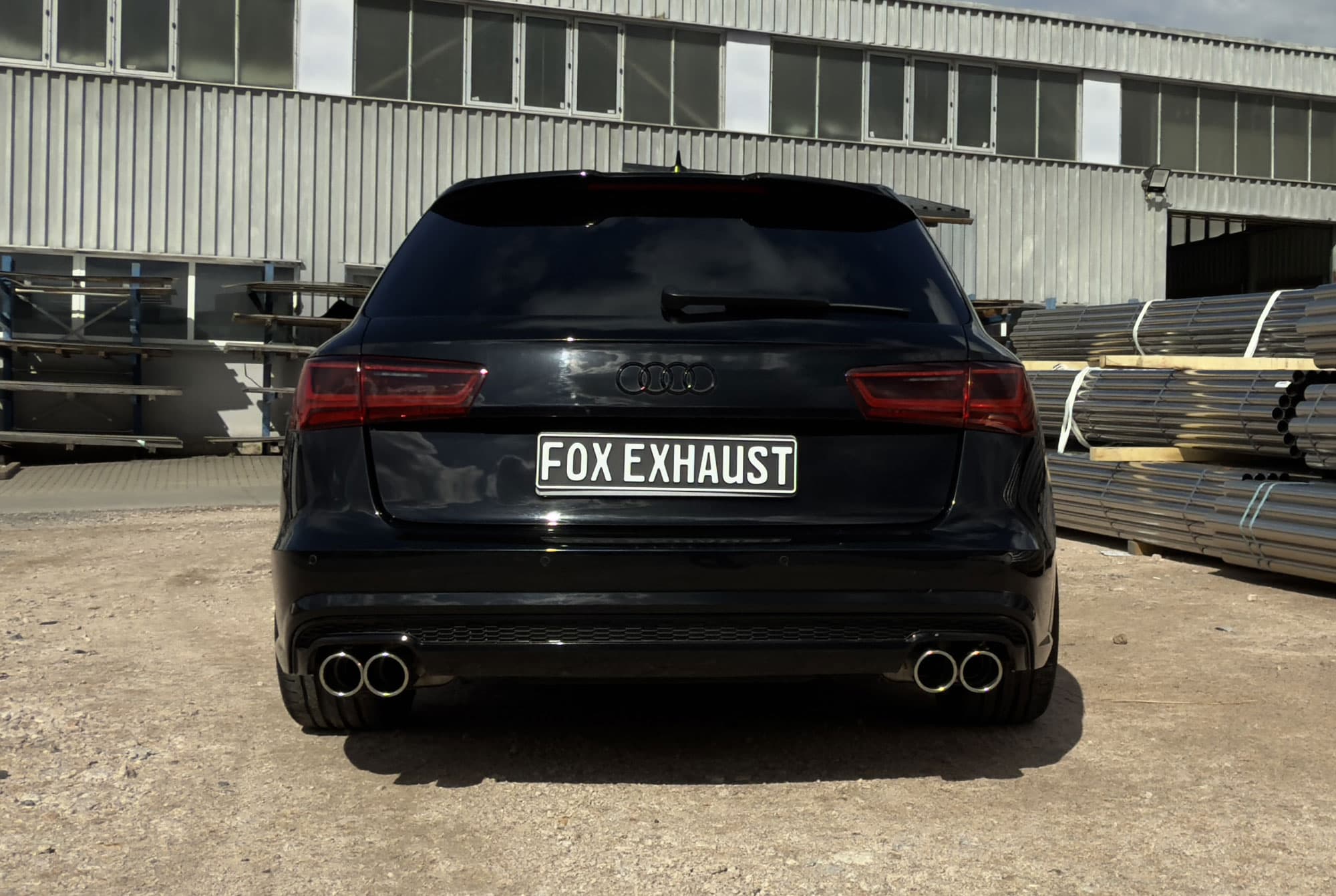 AUDI A6 - FOX DUPLEX SPORTAUSPUFF OO-OO – Bild 3