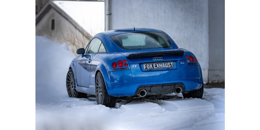 AUDI TT QUATTRO - FOX Ø 70MM DUPLEX SPORTAUSPUFF ANLAGE