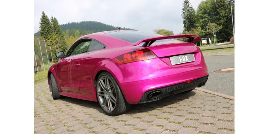 AUDI TTRS - FOX Ø 70MM DUPLEX SPORTAUSPUFF ANLAGE AB KAT – Bild 2