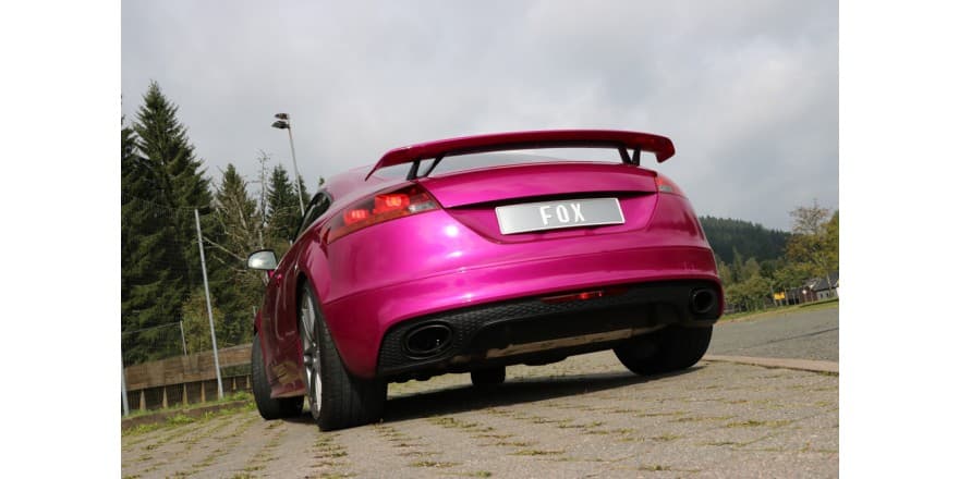 AUDI TTRS - FOX Ø 70MM DUPLEX SPORTAUSPUFF ANLAGE AB KAT – Bild 3