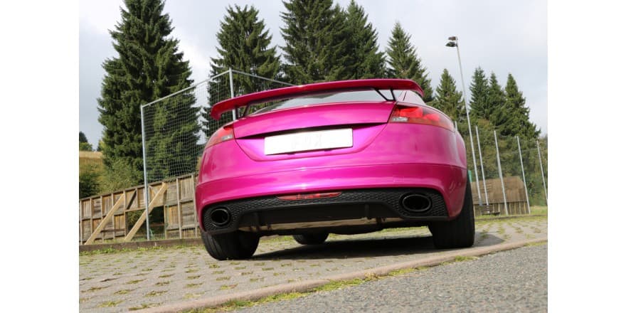 AUDI TTRS - FOX Ø 70MM DUPLEX SPORTAUSPUFF ANLAGE AB KAT – Bild 4