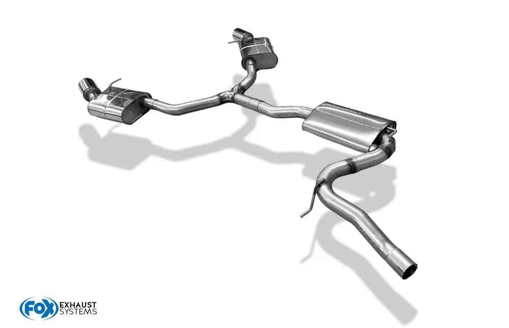 AUDI A4 - FOX DUPLEX SPORTAUSPUFF ANLAGE AB KAT – Bild 3