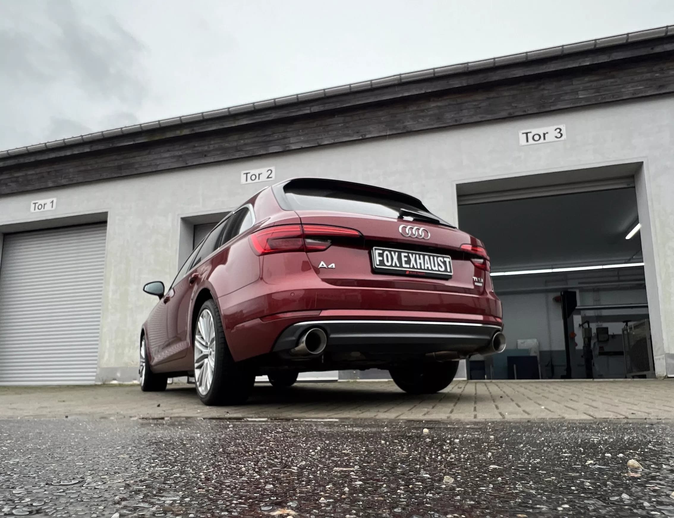 AUDI A4 - FOX DUPLEX SPORTAUSPUFF ANLAGE AB KAT – Bild 4