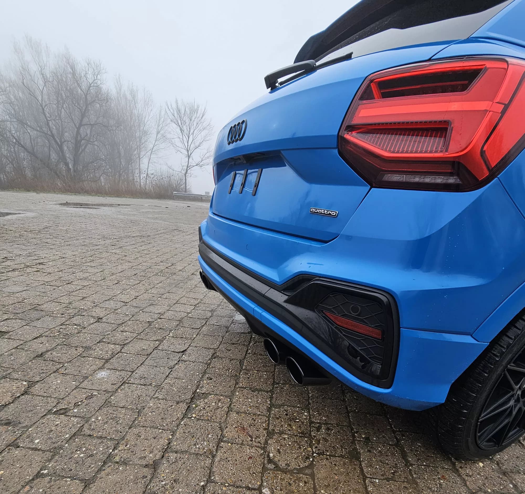 AUDI Q2 - FOX DUPLEX SPORTAUSPUFF ANLAGE AB OPF Ø 70MM – Bild 2