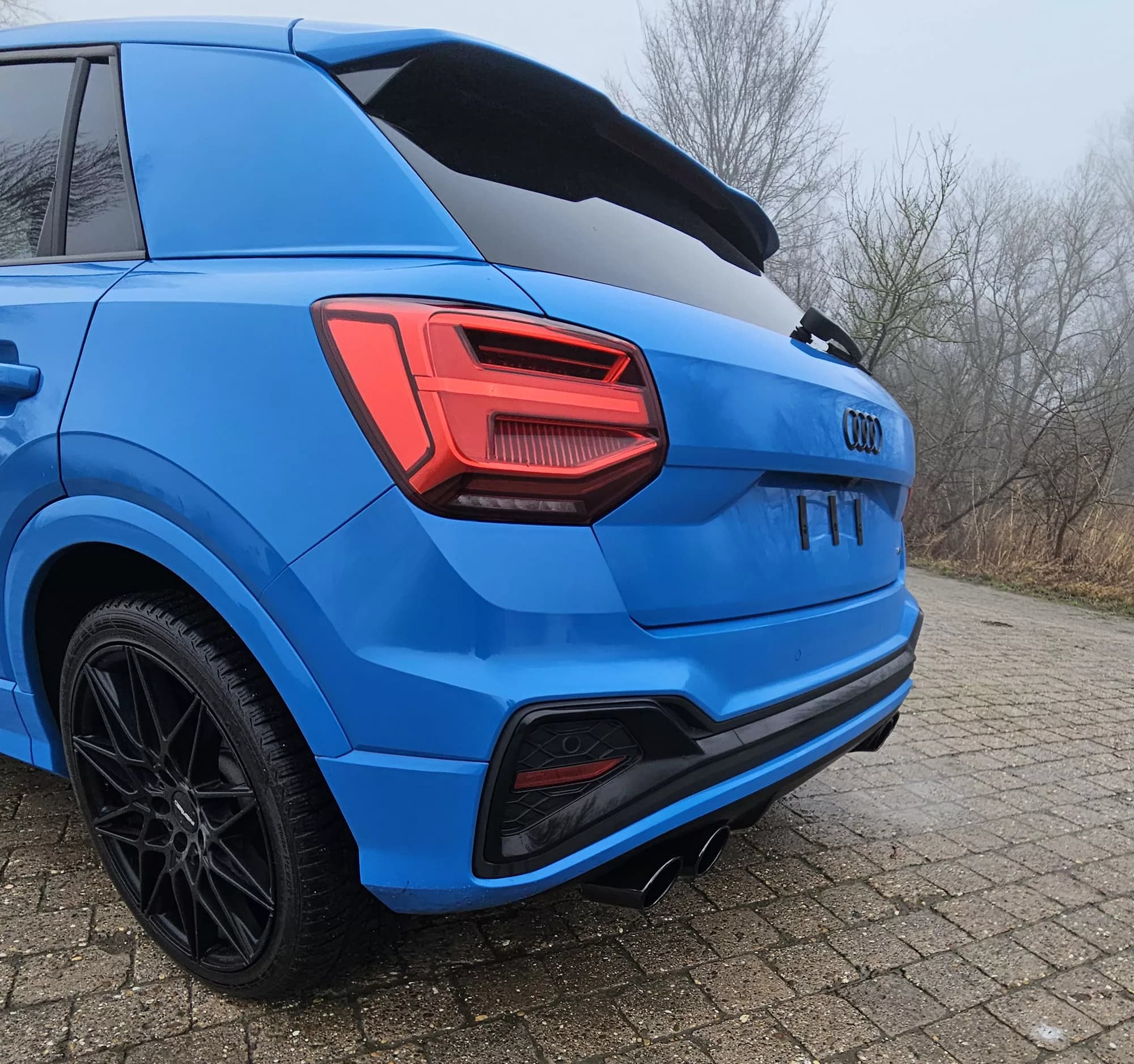 AUDI Q2 - FOX DUPLEX SPORTAUSPUFF ANLAGE AB OPF Ø 70MM – Bild 3