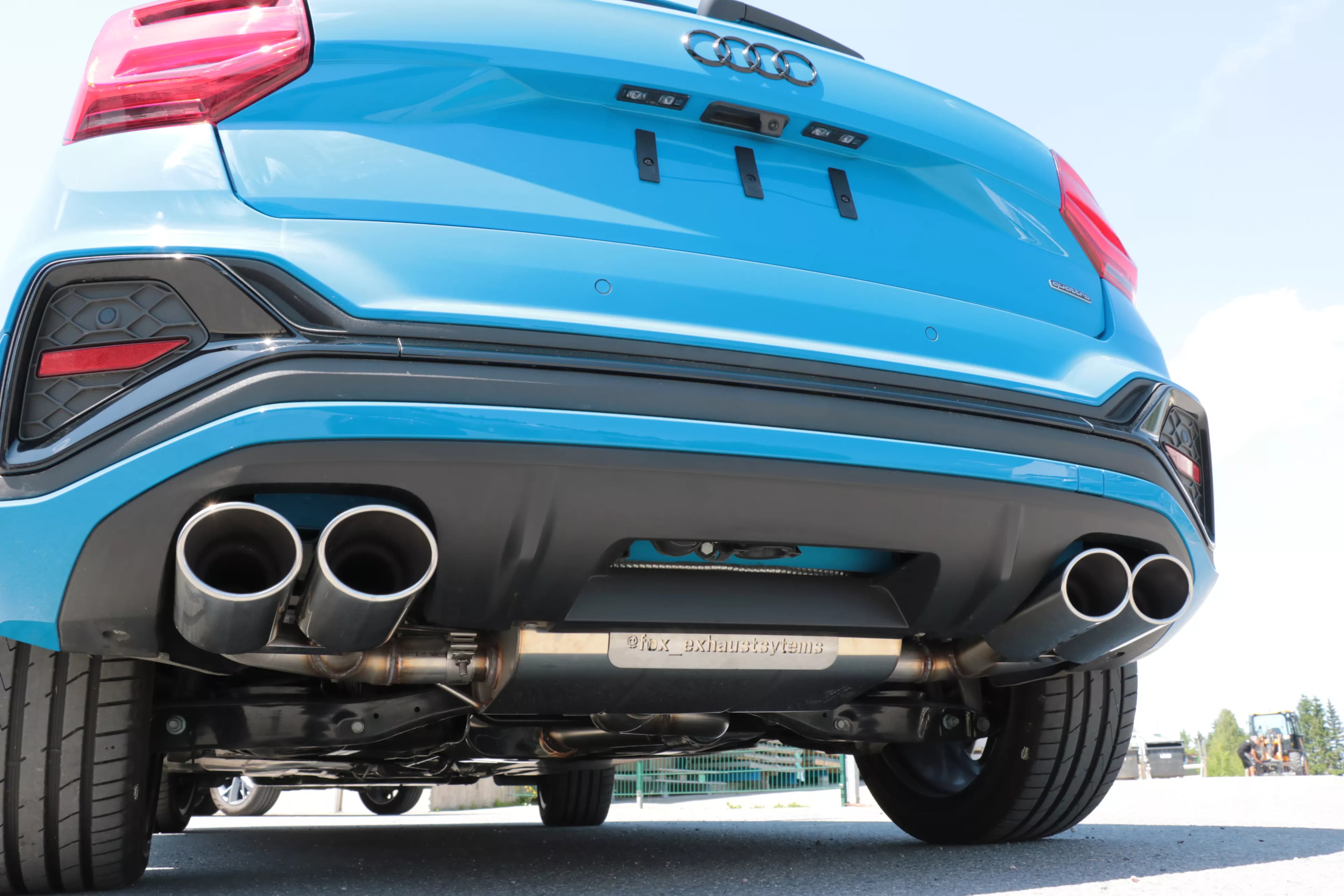 AUDI Q2 - FOX DUPLEX SPORTAUSPUFF Ø 70MM