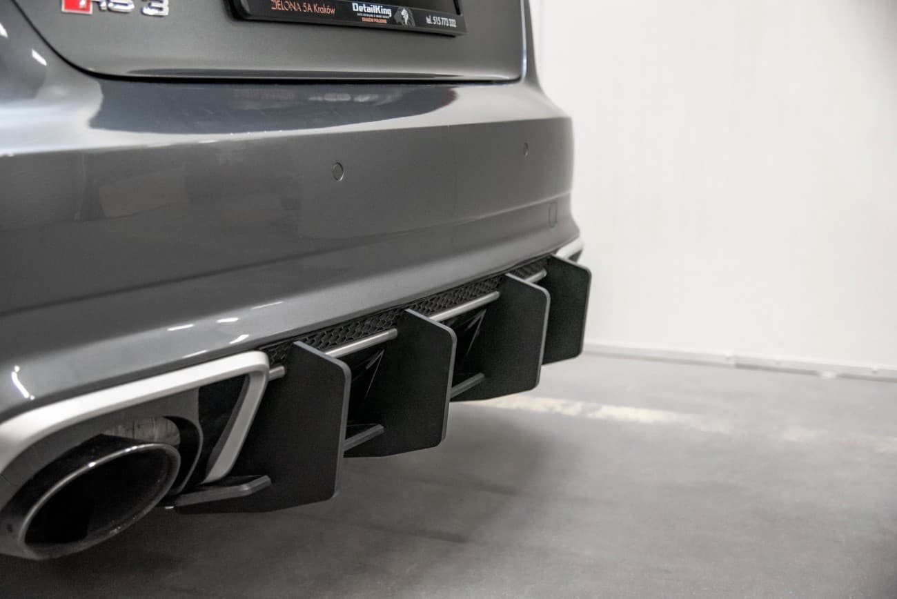 AUDI RS3 - MAXTON DESIGN RACING HECK DIFFUSOR ANSATZ ADD-ON – Bild 3