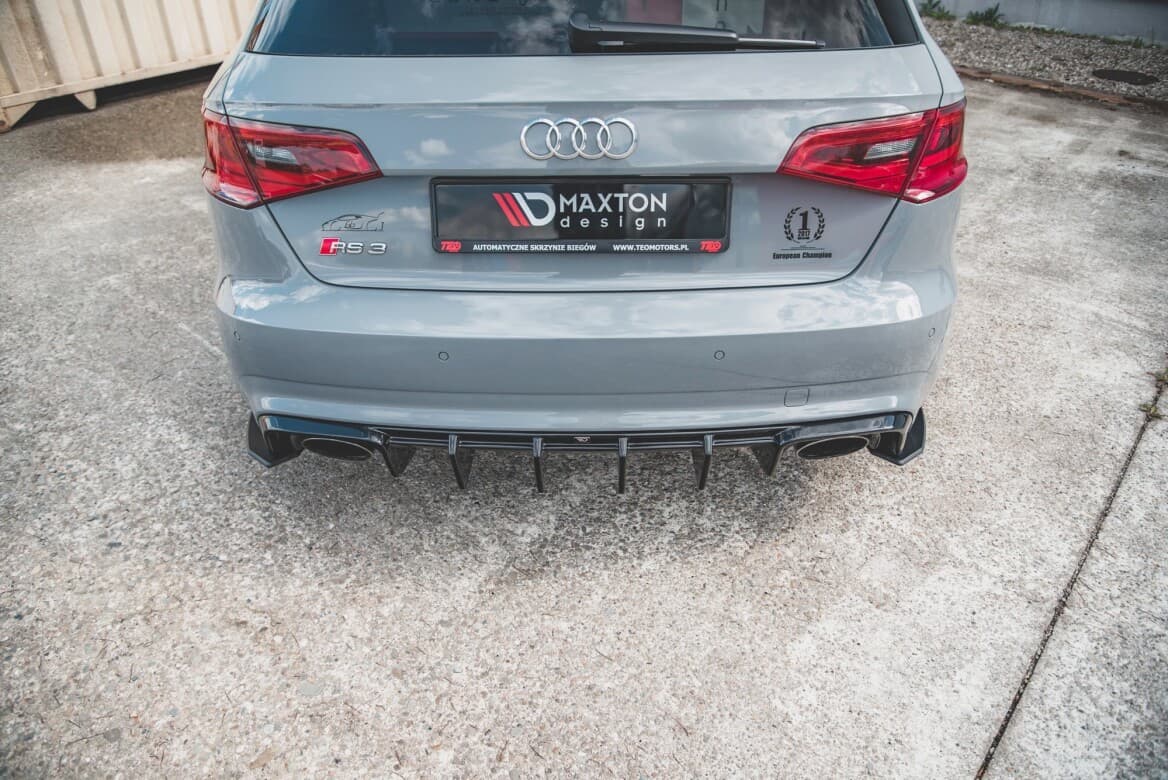 AUDI RS3 - MAXTON DESIGN CNC HECK SEITEN FLAPS SIDE SPLITTERS – Bild 5