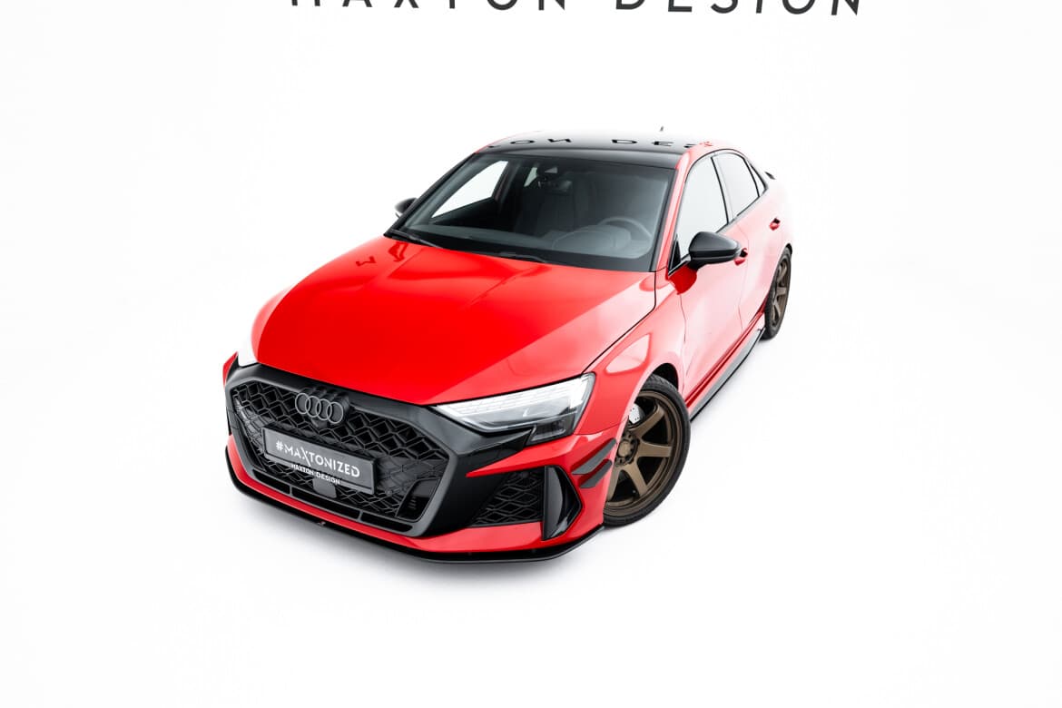 AUDI RS3 2024+ - MAXTON DESIGN STREET PRO FRONTSPOILER | FRONTLIPPE – Bild 2
