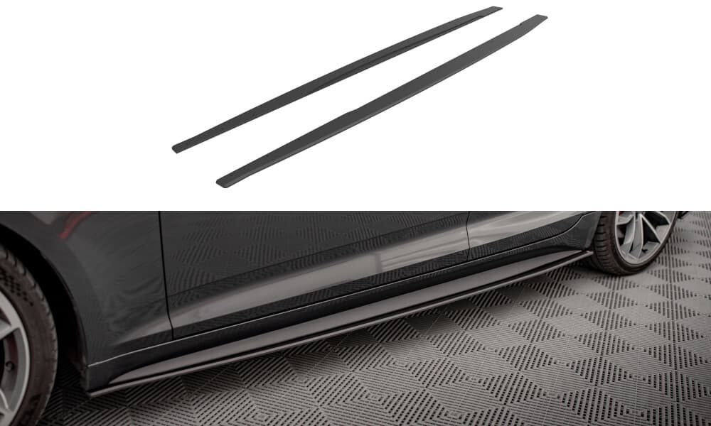 AUDI A5 SPORTBACK - MAXTON DESIGN STREET PRO SEITENSCHWELLER ANSATZ CUP LEISTEN – Maxton Design
