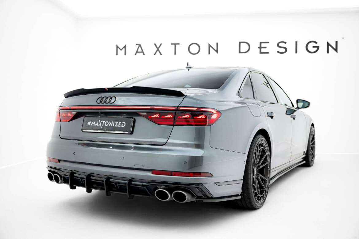AUDI S8 2021+ - MAXTON DESIGN STREET PRO HECK ANSATZ DIFFUSOR – Bild 3