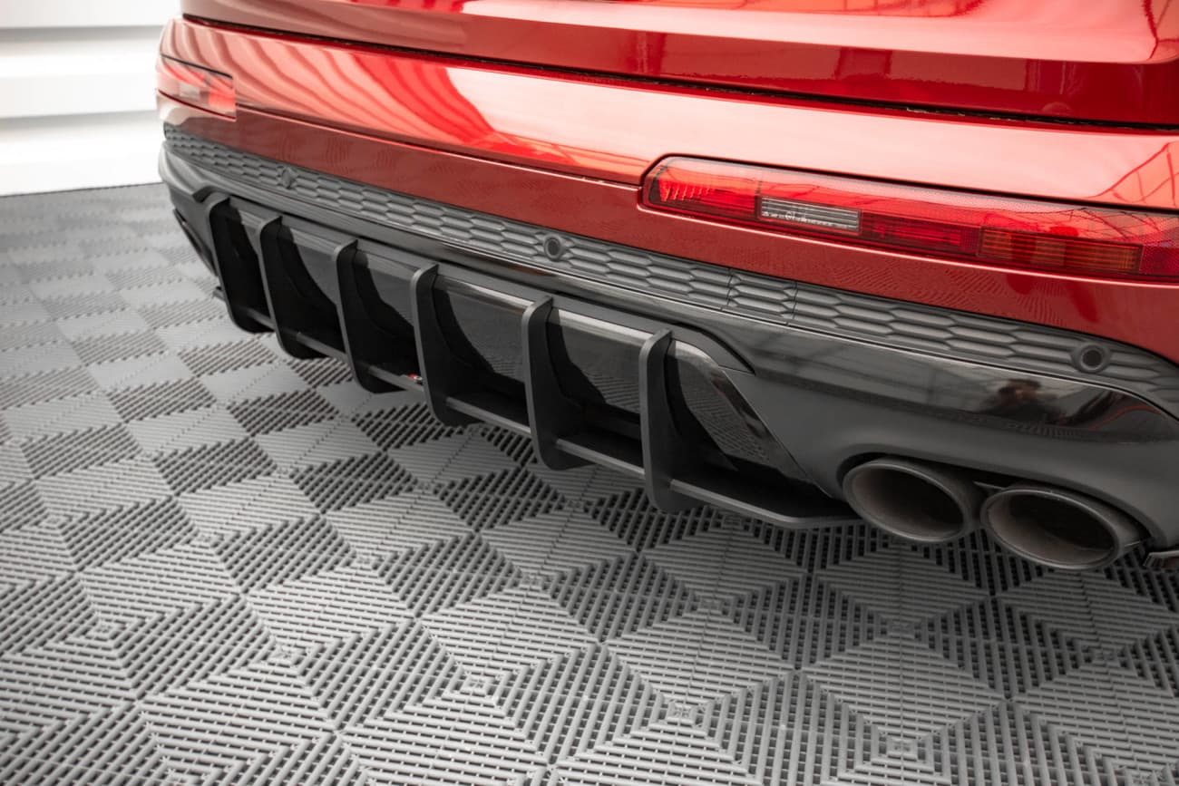 AUDI Q7 4M - MAXTON DESIGN STREET PRO HECKSCHÜRZEN ANSATZ DIFFUSOR – Bild 2