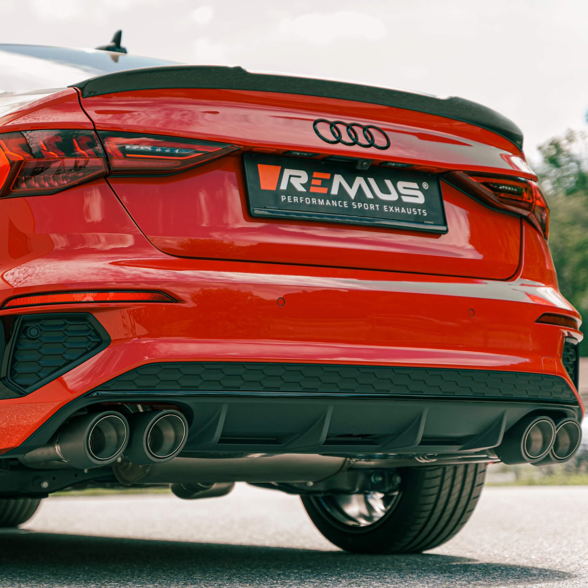 AUDI S3 LIMOUSINE - REMUS DUPLEX AUSPUFF ANLAGE AB OPF – Bild 5