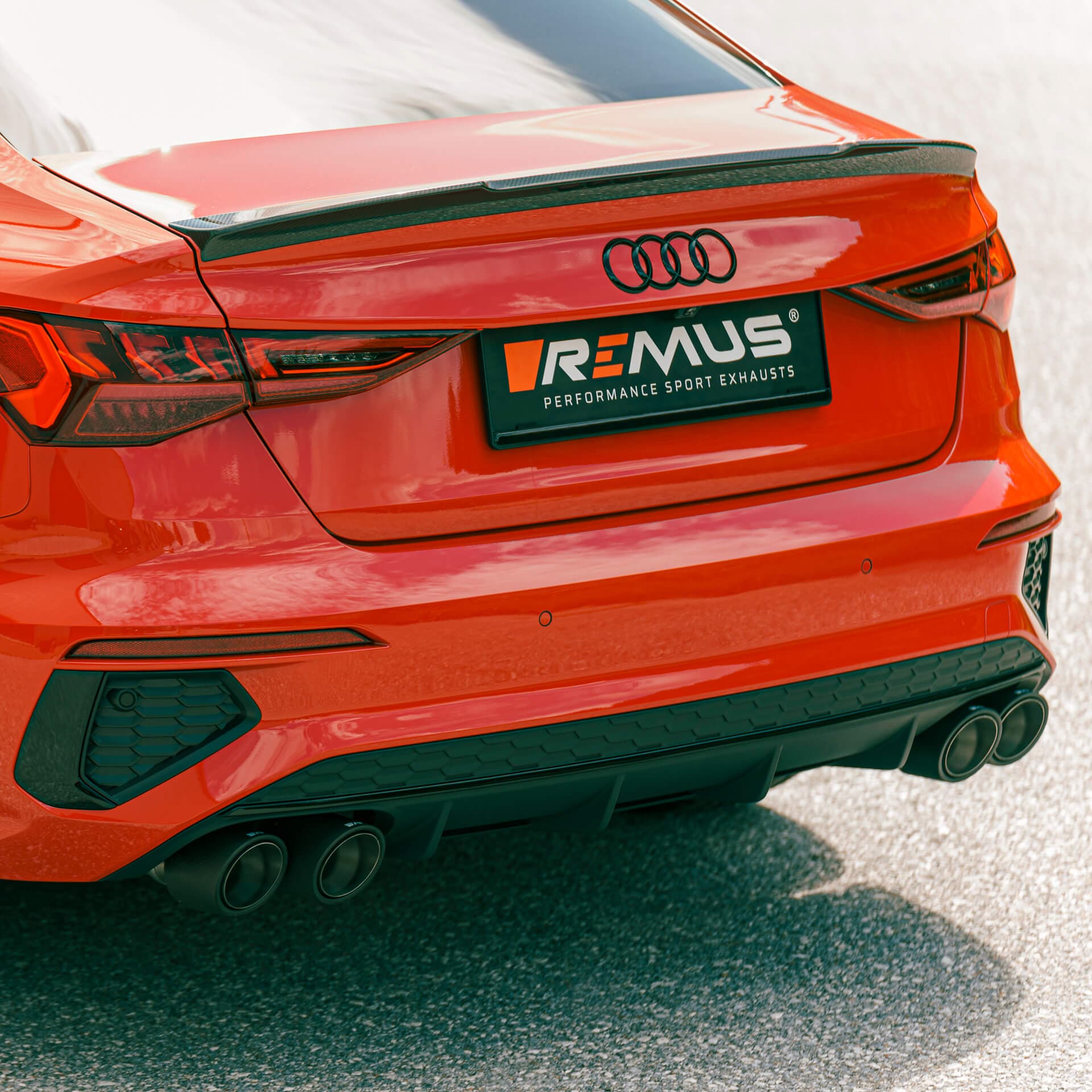 AUDI S3 LIMOUSINE - REMUS DUPLEX AUSPUFF ANLAGE AB OPF – Bild 2