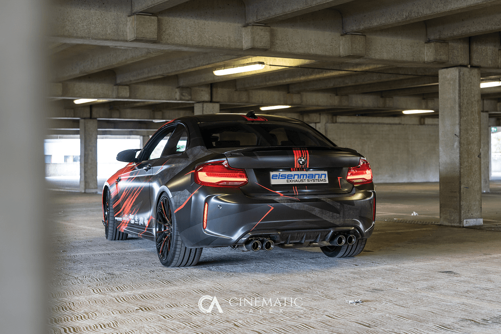 BMW M2 COMPETITION - EISENMANN DUPLEX AUSPUFF ANLAGE AB OPF B5462.00904.11 – Bild 5
