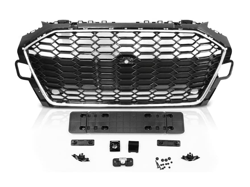 AUDI A4 04.2019+ - SPORTGRILL RS4 OPTIK (CAM) V.2