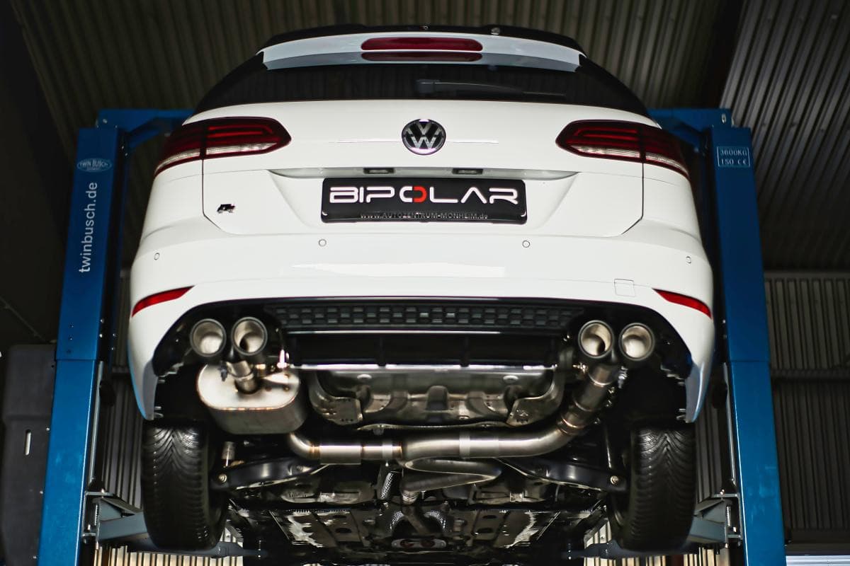 VW GOLF 7 R VARIANT - GRAIL DUPLEX SPORTAUSPUFF ANLAGE AB KAT Ø 89MM – Bild 2