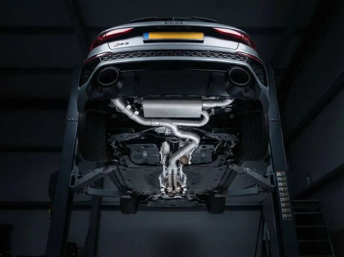 AUDI RS3 SPORTBACK - GRAIL DUPLEX SPORTAUSPUFF ANLAGE AB OPF Ø 89MM
