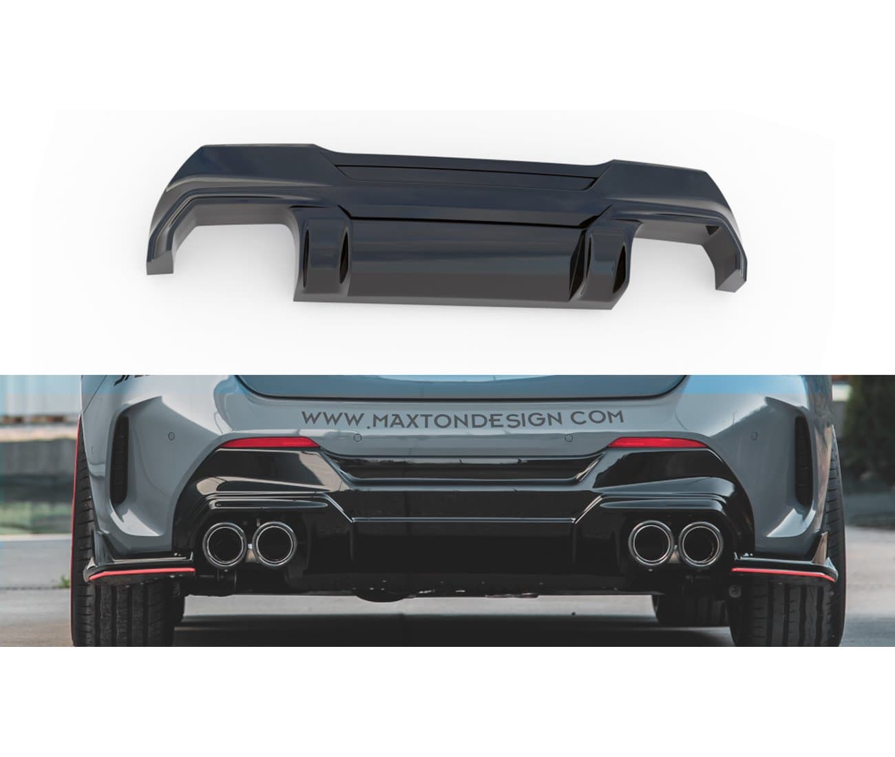 BMW F40 - MAXTON DESIGN HECK DIFFUSOR OO-OO