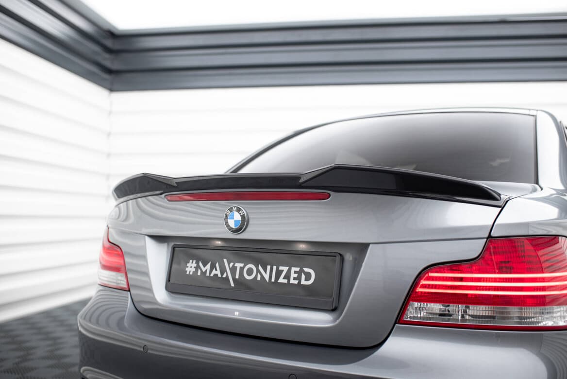 BMW E82 COUPE - MAXTON DESIGN 3D ABRISSKANTE HECKLIPPE HECKSPOILER – Bild 2