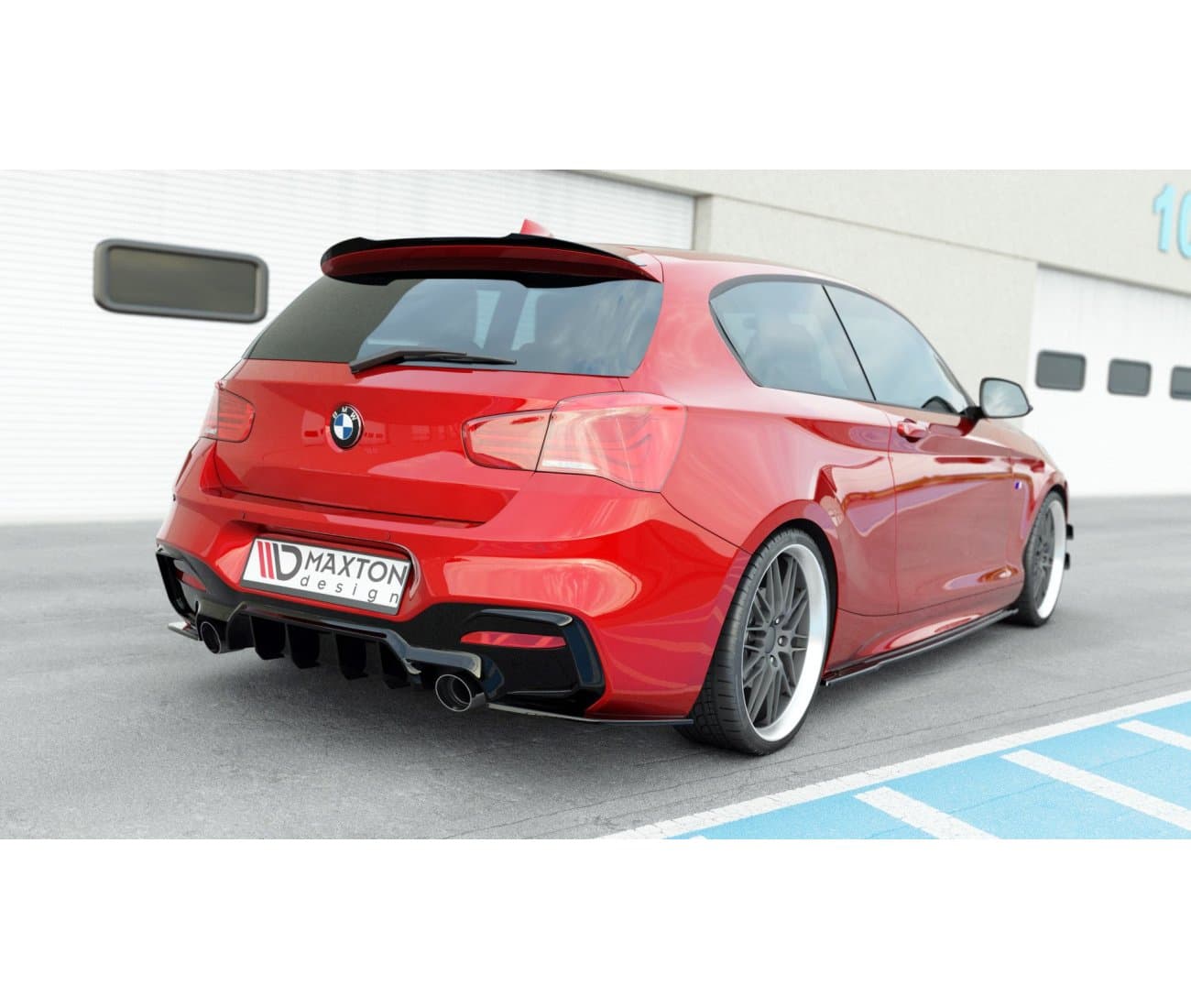BMW F20LCI | F21LCI - MAXTON DESIGN DUPLEX DIFFUSOR M PERFORMANCE OPTIK – Bild 3