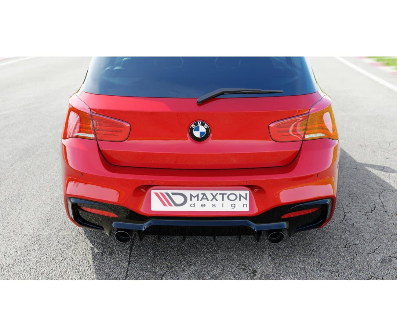 BMW F20LCI | F21LCI - MAXTON DESIGN DUPLEX DIFFUSOR M PERFORMANCE OPTIK – Bild 5