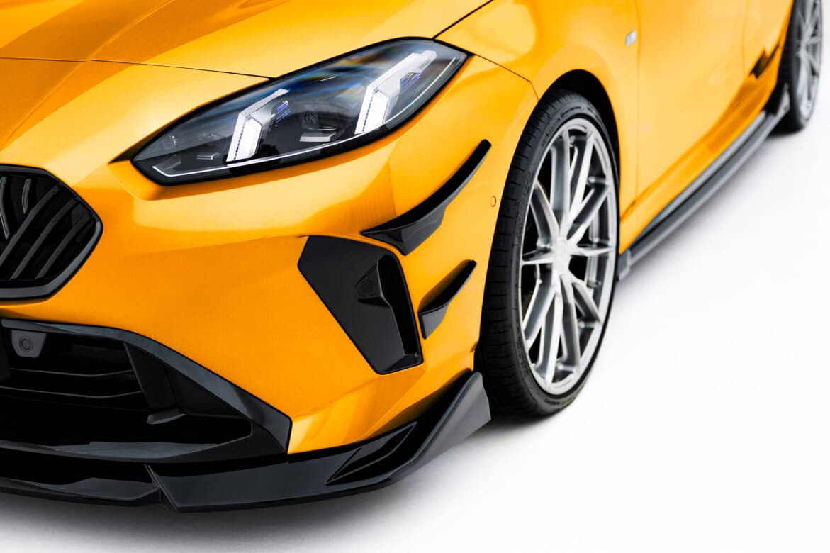 BMW M135i - MAXTON DESIGN FRONT STOSSSTANGE CANARDS WINGS FLÜGEL BM-1-M135-F70-CAN1 – Bild 2