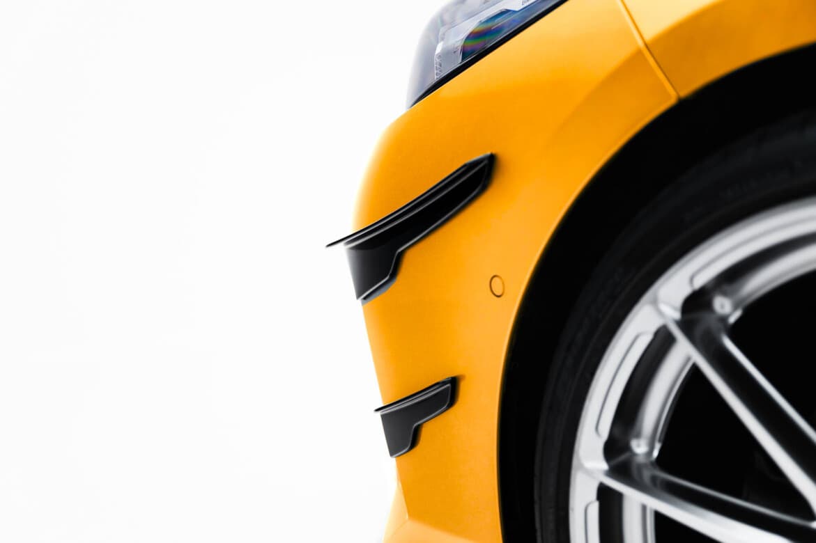 BMW M135i - MAXTON DESIGN FRONT STOSSSTANGE CANARDS WINGS FLÜGEL BM-1-M135-F70-CAN1 – Bild 3