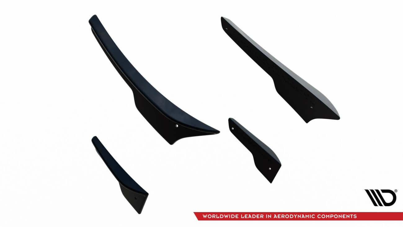 BMW M135i - MAXTON DESIGN FRONT STOSSSTANGE CANARDS WINGS FLÜGEL BM-1-M135-F70-CAN1 – Bild 4