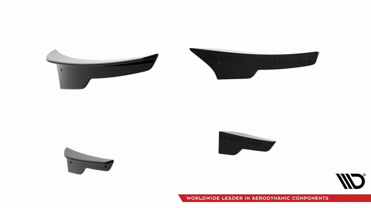 BMW M135i - MAXTON DESIGN FRONT STOSSSTANGE CANARDS WINGS FLÜGEL BM-1-M135-F70-CAN1 – Bild 5