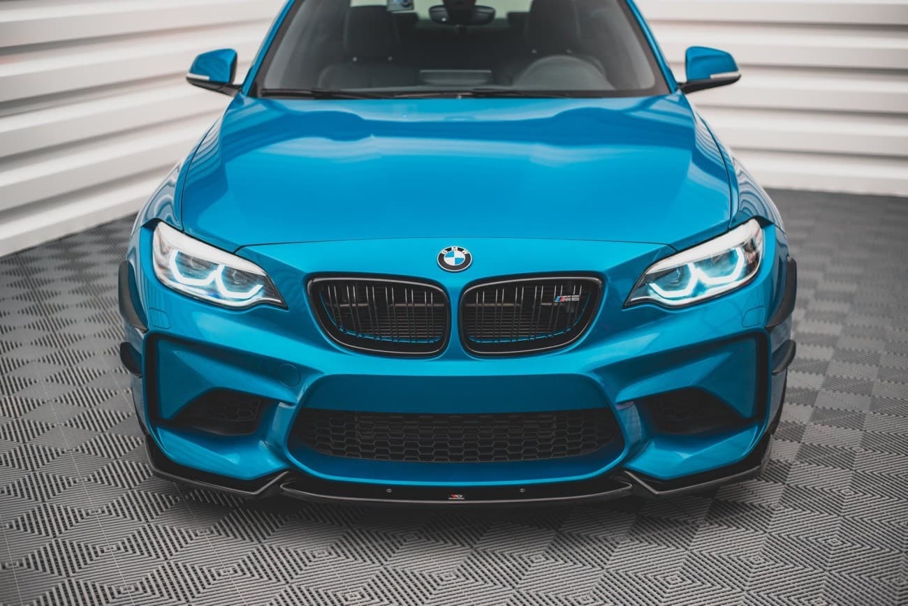 BMW M2 - MAXTON DESIGN FRONT STOSSSTANGE CANARDS WINGS FLÜGEL BM-2-87-M-CAN1 – Bild 3