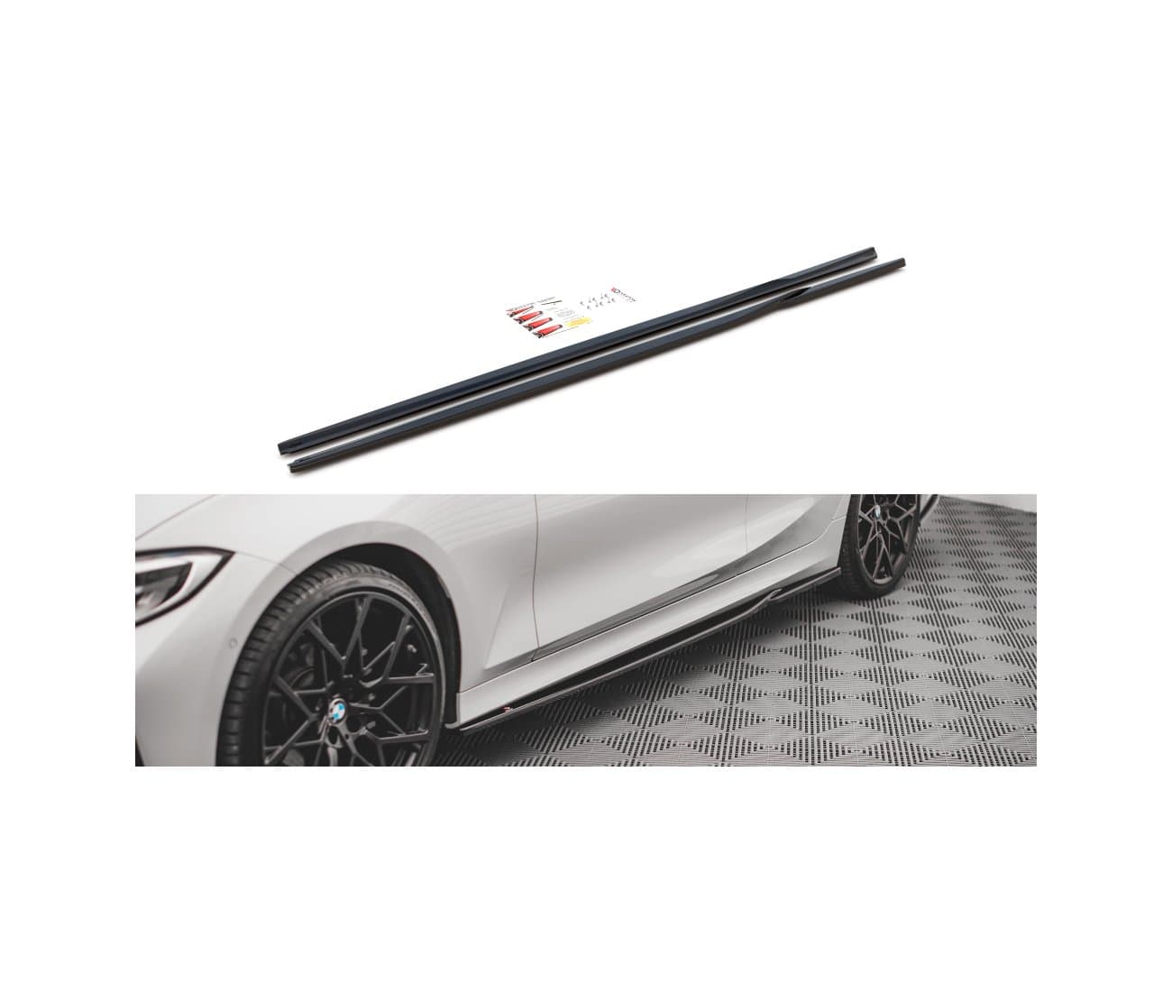 BMW G21 - MAXTON DESIGN SEITENSCHWELLER ANSATZ CUP LEISTEN
