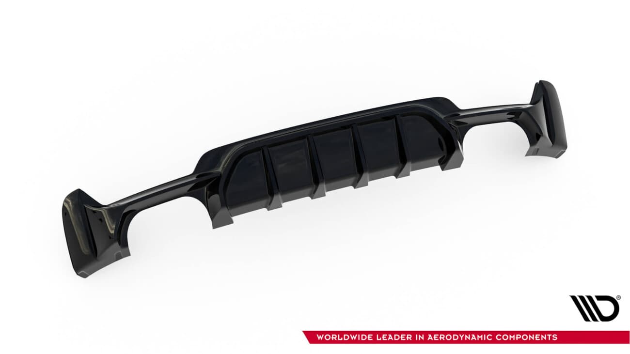 BMW F33 CABRIO - MAXTON DESIGN HECK DIFFUSOR ANSATZ OO--OO V.1 – Bild 4