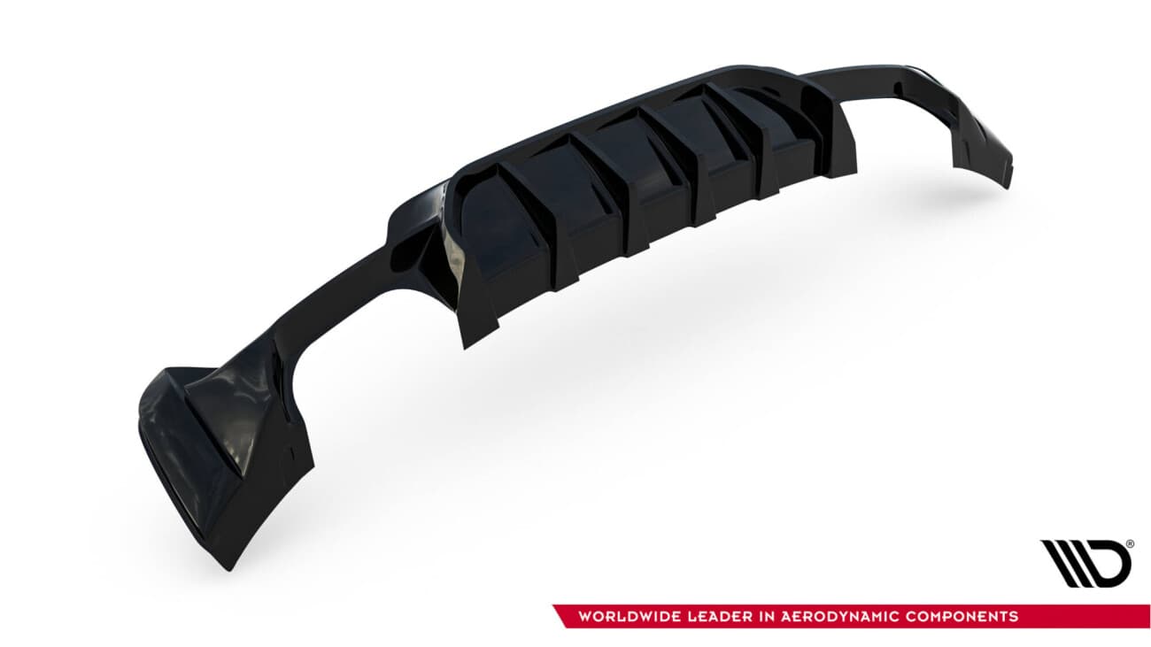 BMW F33 CABRIO - MAXTON DESIGN HECK DIFFUSOR ANSATZ OO--OO V.1 – Bild 5