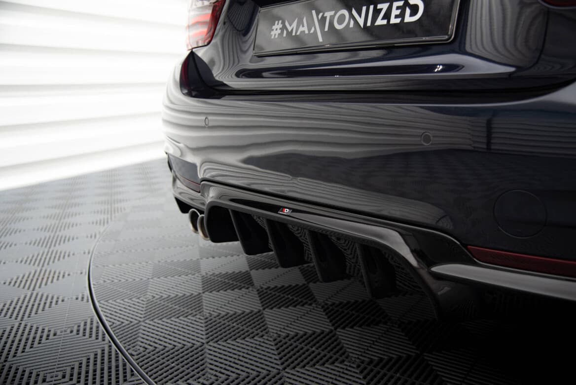 BMW F32 COUPE - MAXTON DESIGN HECK DIFFUSOR ANSATZ OO-- V.1 – Bild 2
